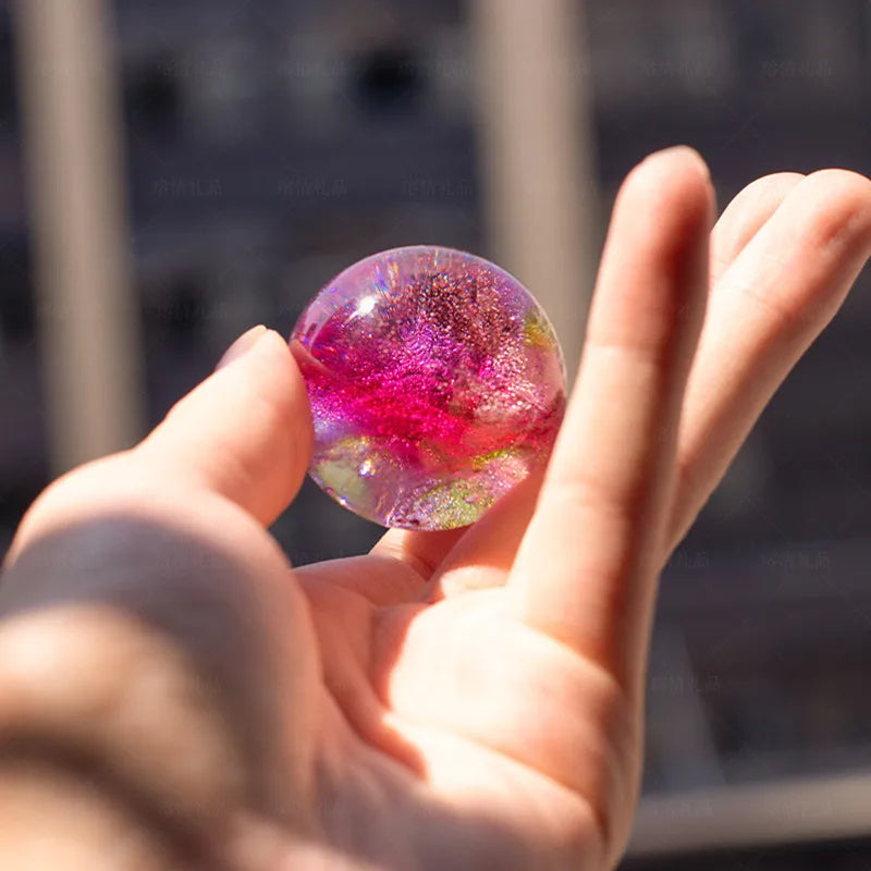 7-Color Glass Crystal Balls