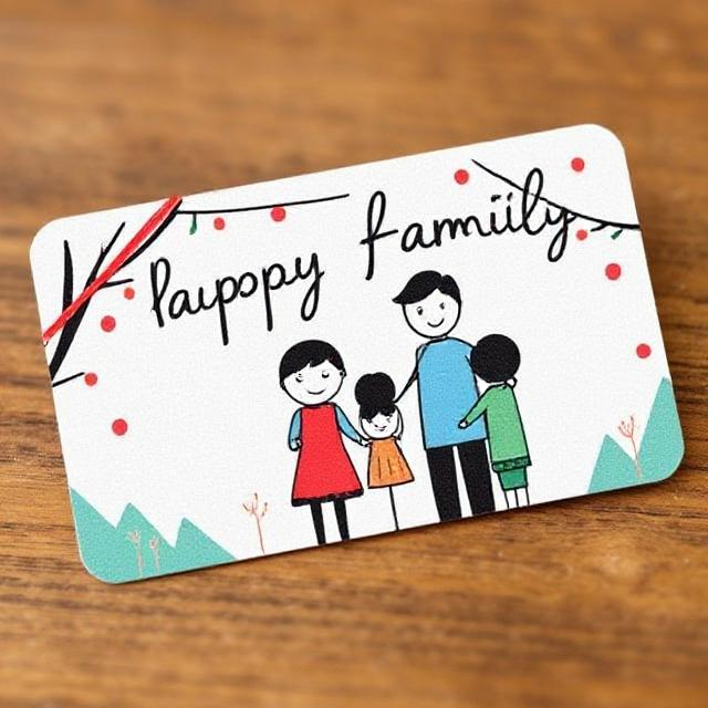 Happy Family Gift Card